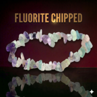 A collection of natural Fluorite Chipped stones from Seamoss Africa, used for mental clarity and aura cleansing