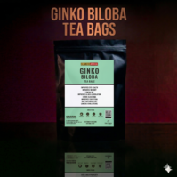 A premium package of Ginkgo Biloba 50g from Seamoss Africa, a traditional herbal remedy for memory and focus 2026