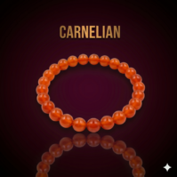 A radiant Carnelian crystal from Seamoss Africa, used for boosting creativity and physical vitality.