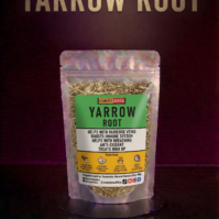Pure Yarrow Root from Seamoss Africa, used for traditional digestive support and holistic wellness.