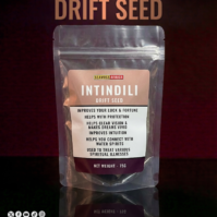 A bottle of pure Intindili 75g from Seamoss Africa, used for traditional detoxification and general wellness tonic