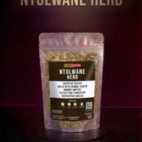 A 50g pack of premium Ntolwane Herbal Remedy from Seamoss Africa, used for detox, digestive, and vaginal health support.