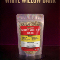 White Willow Bark from Seamoss Africa, used for traditional botanical support.
