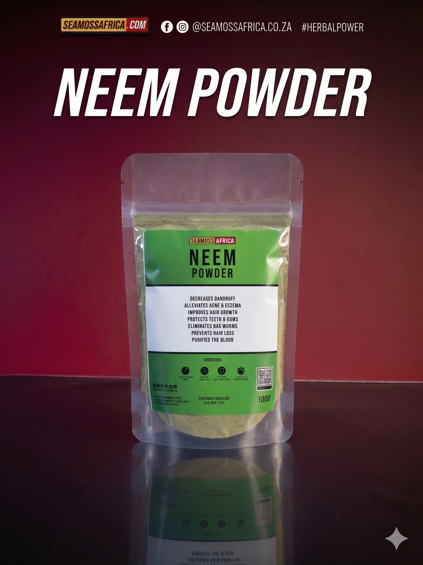 Neem powder 100g