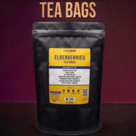 A premium bag of dried Elderberries 100g from Seamoss Africa, ideal for making immune-boosting syrups 2026