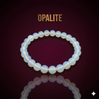 A radiant Opalite crystal from Seamoss Africa, used for emotional balance and mental clarity