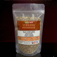 A 50g pack of premium Lengana Wormwood from Seamoss Africa, used for respiratory relief and fever support