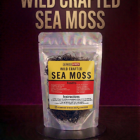 Pure Wild Crafted Seamoss from Seamoss Africa, used for immune support and skin health.