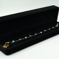 Turquoise anklet