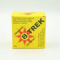 A tube of 8-Trek Drawing Ointment 25g from Seamoss Africa, a traditional herbal remedy for skin infections and irritations.