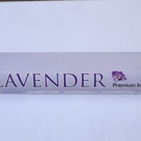 A pack of Lavender Incense from Seamoss Africa, used for stress relief and promoting restful sleep.