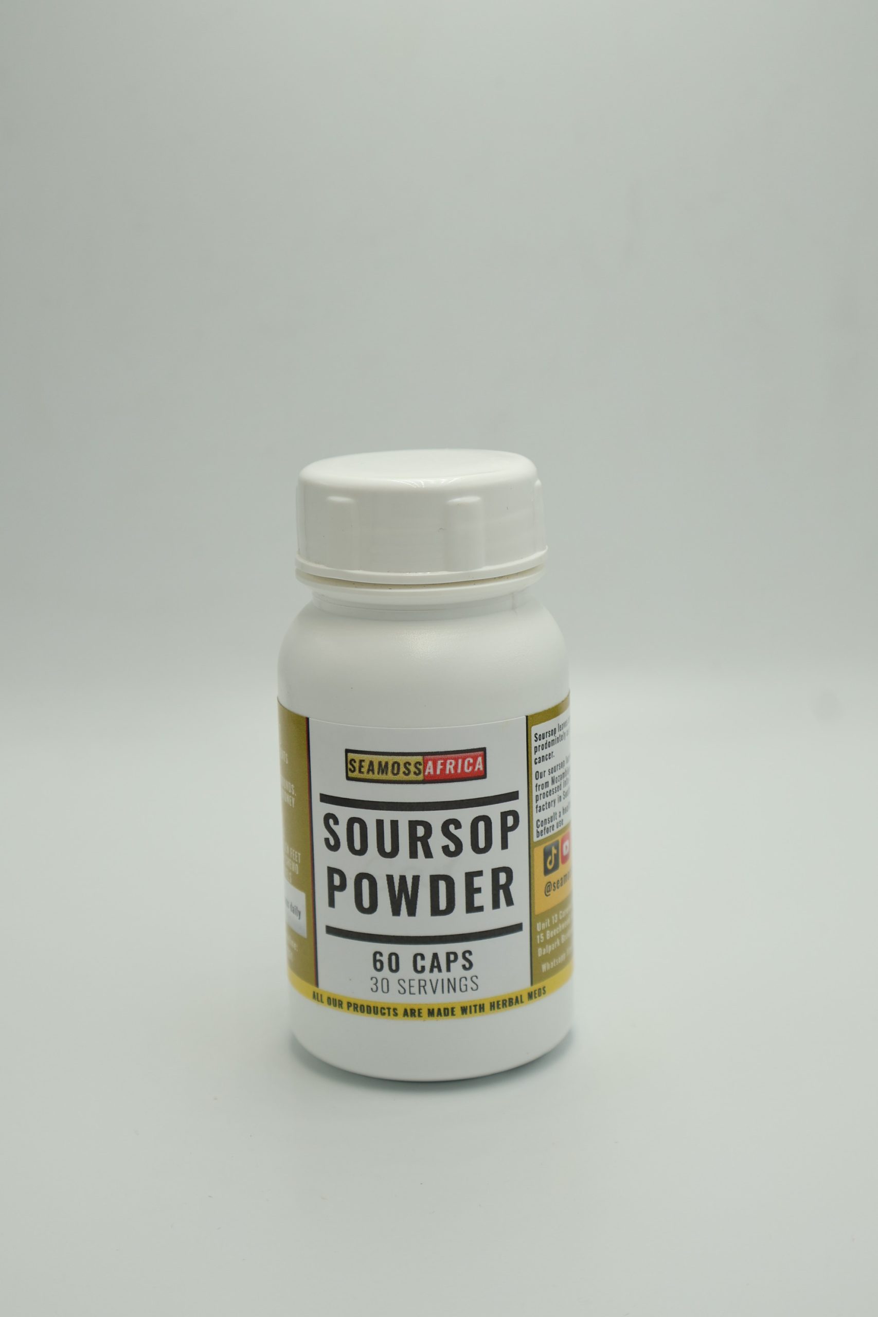 Soursop powder 60 capsules