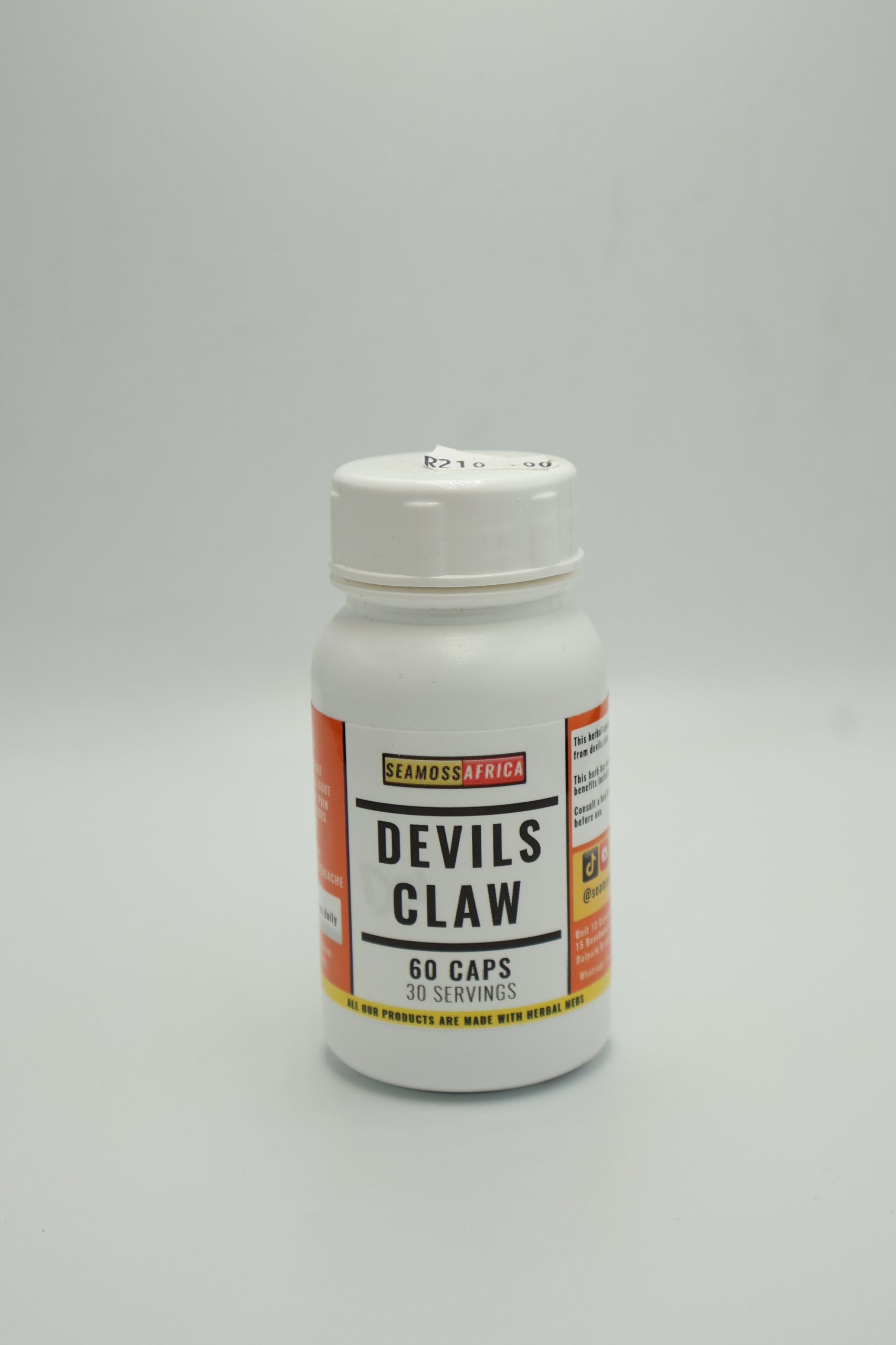 Devil's Claw 60 Capsules herbal supplement