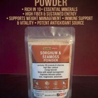 Sorghum and Seamoss powder 1kg