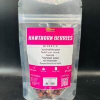 100g pack of pure Hawthorn Powder for heart health and circulation - Seamoss Africa 2026