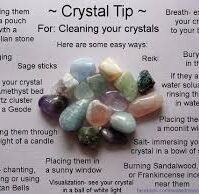 CRYSTAL CARE INSTRUCTIONS