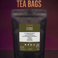 A premium box of Senna Tea Bags from Seamoss Africa, a natural herbal infusion for digestive support 2026