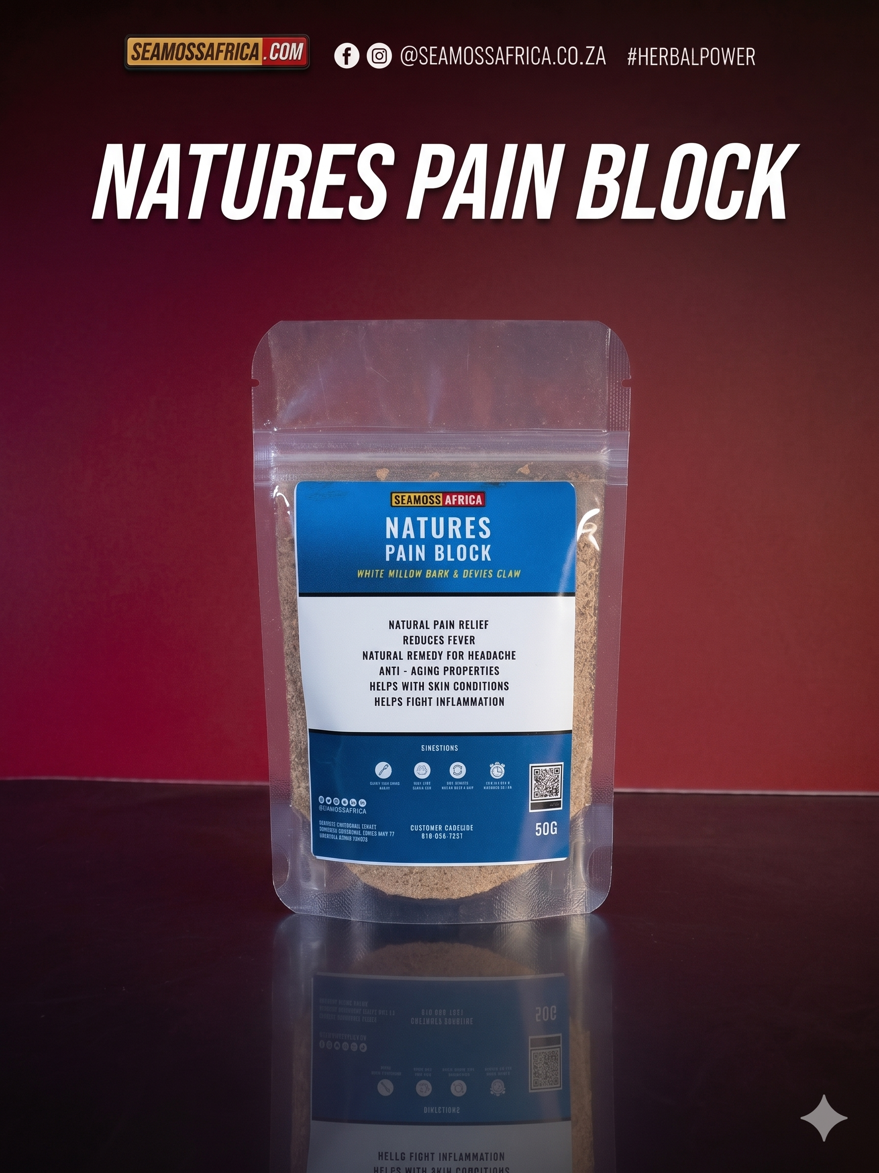 Nature's Pain Block 50g