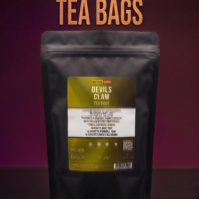 A premium box of Devil's Claw 20 Tea Bags from Seamoss Africa, designed for natural joint support 2026