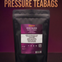 A box of High Blood Pressure Tea Bags, a premium herbal blend for cardiovascular support and relaxation 2026