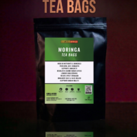 A premium box of Moringa 20 Tea Bags from Seamoss Africa, a natural herbal infusion for energy and immune support 2026