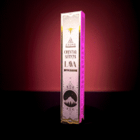 A collection of Lava Rock Incense stones from Seamoss Africa, used for grounding energy and natural aromatherapy diffusion.