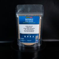 50g packet of Nature's Pain Block herbal relief blend - Seamoss Africa 2026