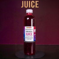 A bottle of Hibiscus Elderberry Stevia Juice from Seamoss Africa, a refreshing sugar-free beverage for immune support 2026