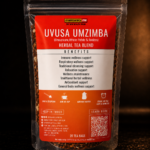 A bottle of pure Uvusa Umzimba 20 Tea Bags from Seamoss Africa, used for full body revitalization, metabolic support, and systemic wellness recovery.